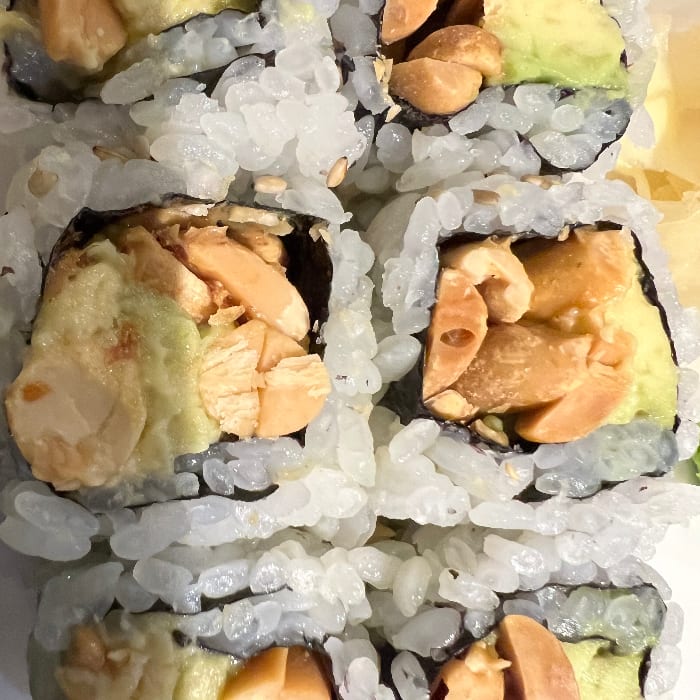 Peanut Avocado Roll.