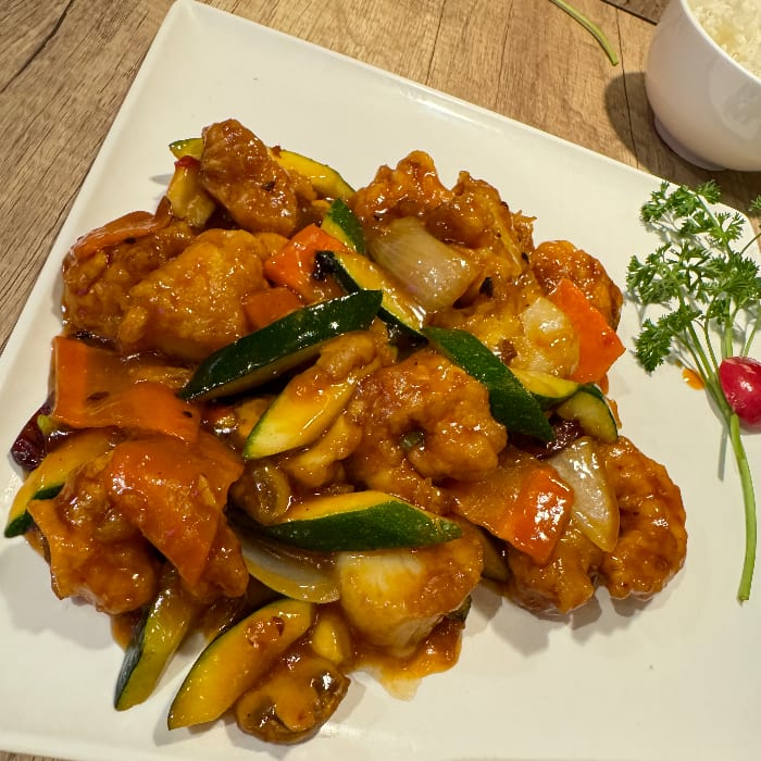 Crispy Shrimp & Scallop.