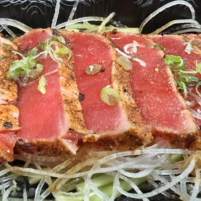 Pepper Tuna Tataki.