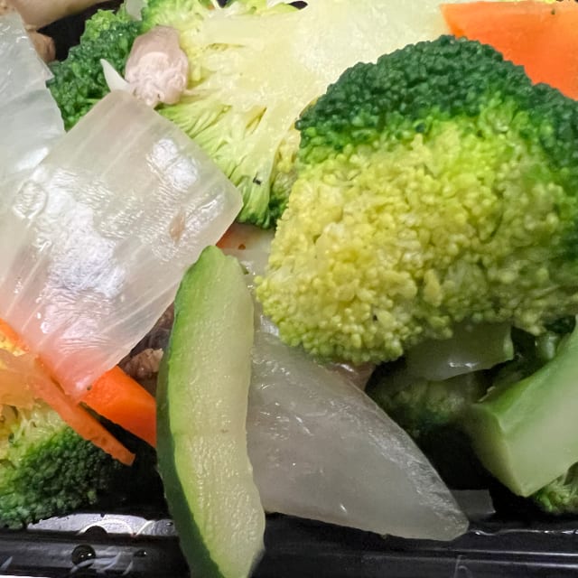 Steamed Mixed Vegetable.