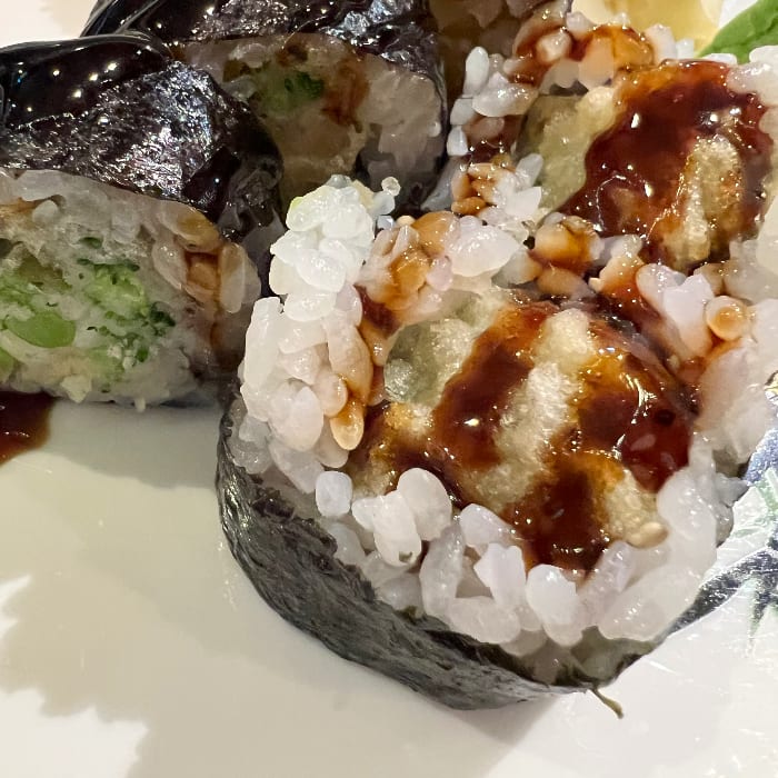 Broccoli Tempura Roll.