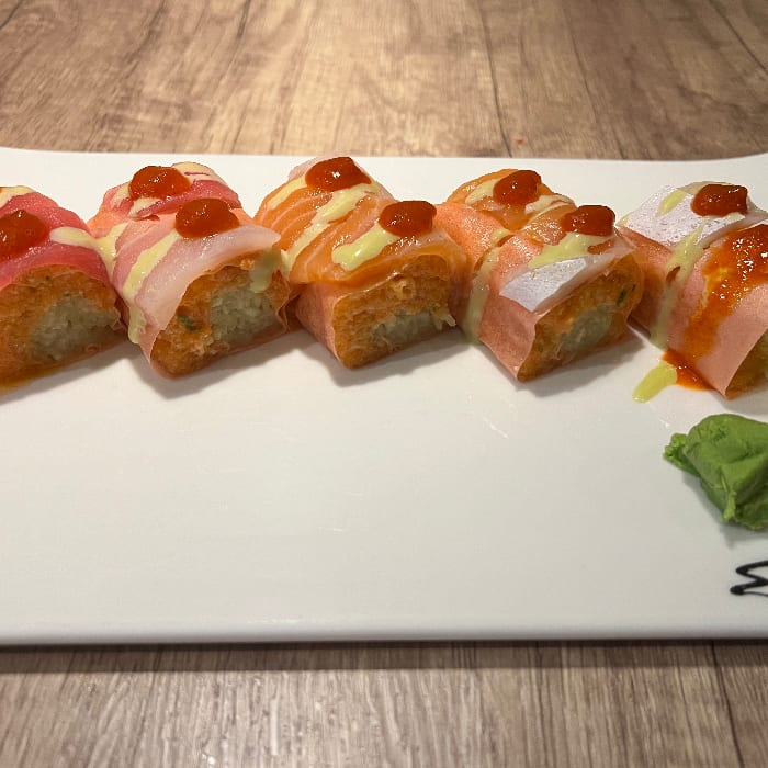 Fancy Sashimi Roll.