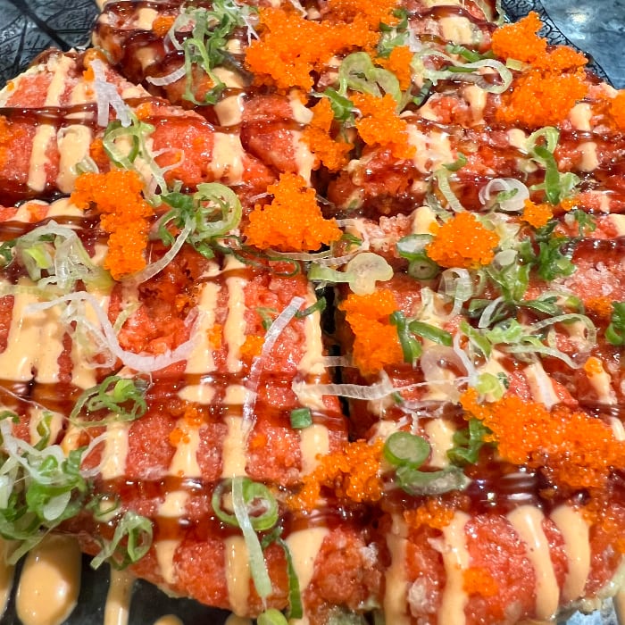 Sushi Pizza.