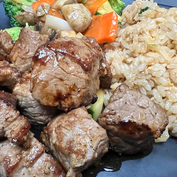 Hibachi Steak.