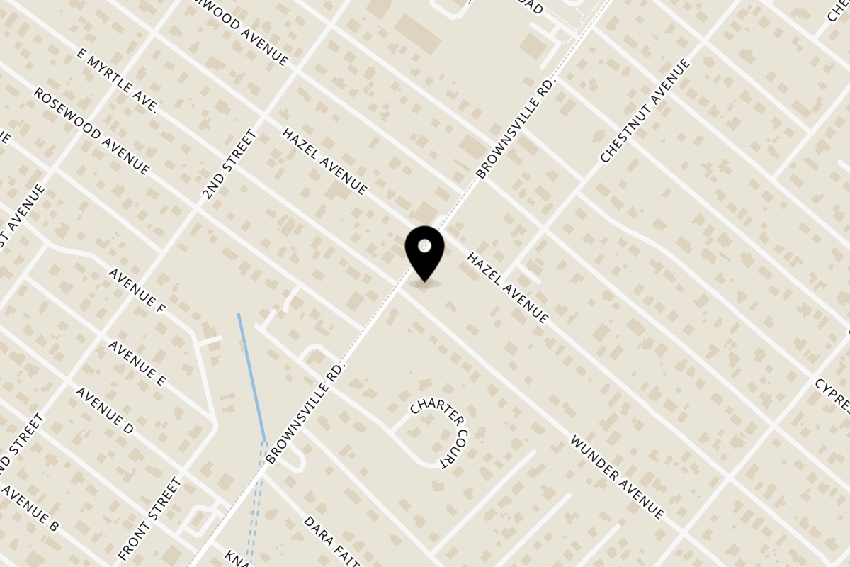 Map showing the location of Osaki Japanese Cuisine on 3949 Brownsville Rd in Trevose